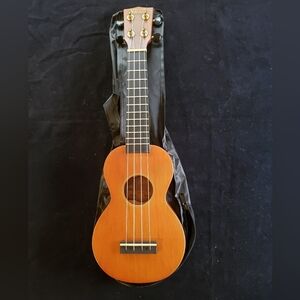 Mahalo MR1TBR Rainbow Series Soprano Ukulele, Transparent Brown